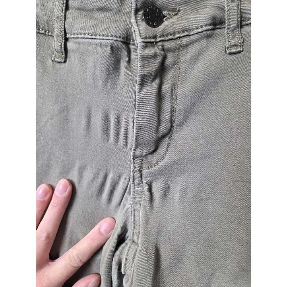 Banana Republic Green Skinny Cargo Utility Pants Size 4